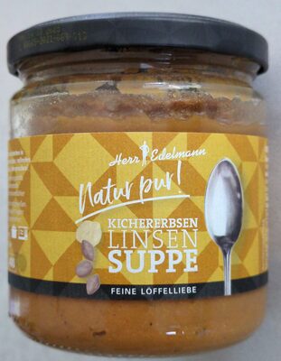 Soupe de pois chiches et lentilles