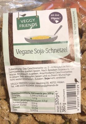 Vegane Soja-Schnetzel