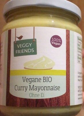 Vegane Bio curry Mayonnaise