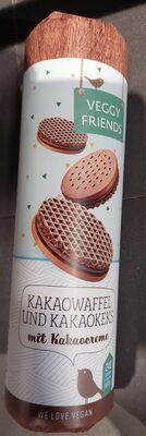 Kakaowaffel Und Kakaokeks Mit Kakaocreme front packaging