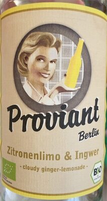 Limonade gingembre front packaging