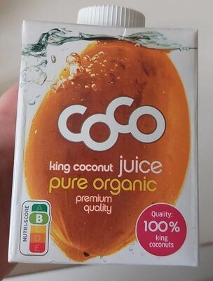 king coconut juice front packaging