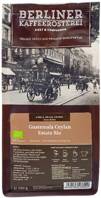 Guatemala Ceylan Estate Bio Kaffee