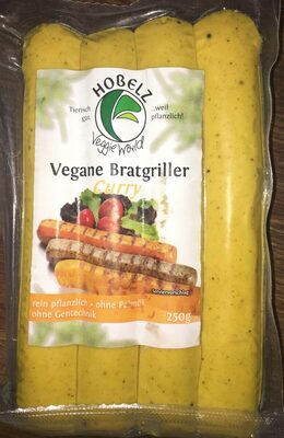 Vegane Bratgriller Curry front packaging