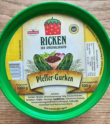 Pfeffer-Gurken