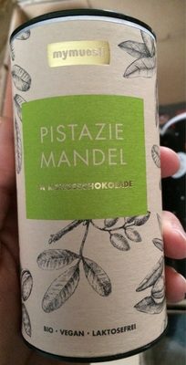 Pistazien Mandel in Kokosschokolade