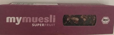 Müsliriegel Super Fruit front packaging