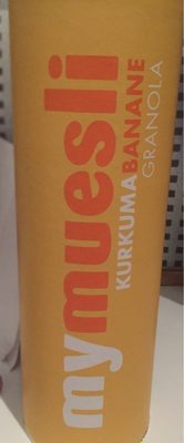 Granola kurkuma banane