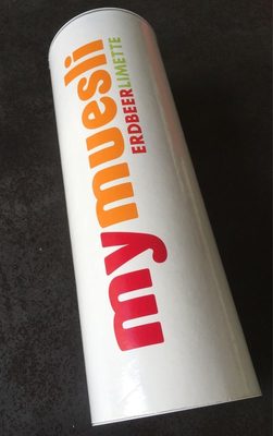 Mymuesli front packaging