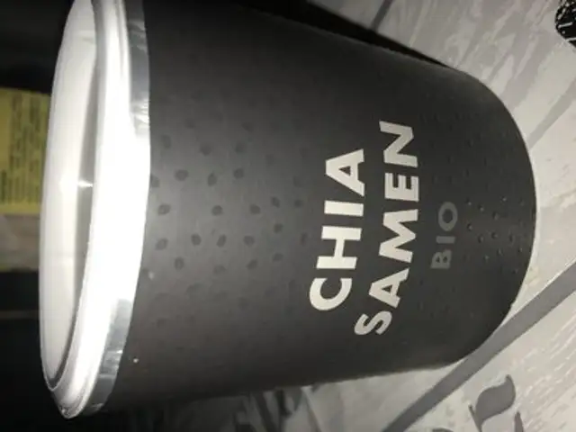 Chia Samen ingredients label