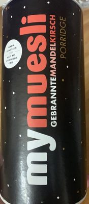 Mymuesli porridge amandes grillées-cerises