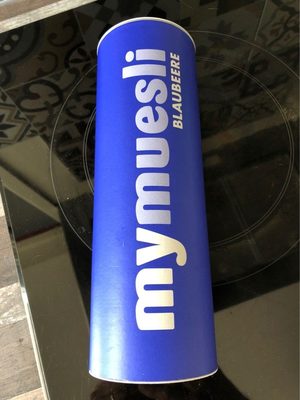 Blueberry Müsli front packaging