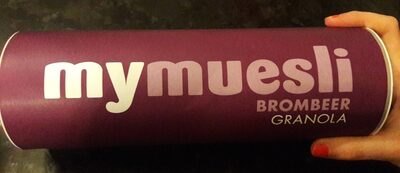 Mymuesli Brombeer Granola front packaging