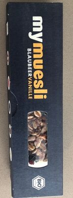 Mymuesli front packaging