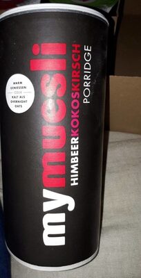 Himbeer Kokoskirsch Porridge