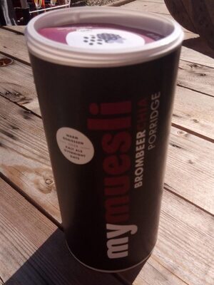 Porridge brombeer chia