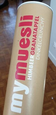 muesli raspberry pomegranate crunchy