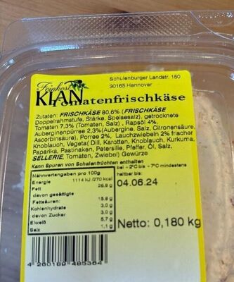 Tomatenfrischkäse