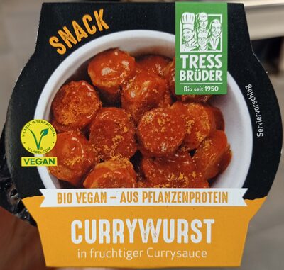 Vegane Snack Currywurst