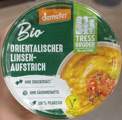Orientalischer Linsen Aufstrich