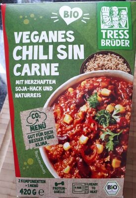 Veganes Chili sin Carne