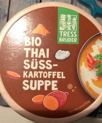 Bio Thai süsskartoffel suppe front packaging