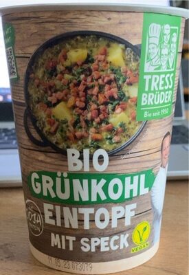 Bio Grünkohl Eintopf mit Speck