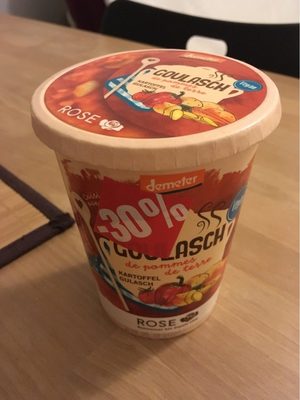 Goulash de pommes de terre front packaging