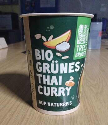 Bio grünes Thai Curry
