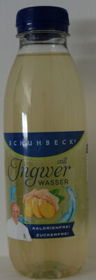 Schuhbeck’s Ingwer Wasser still front packaging
