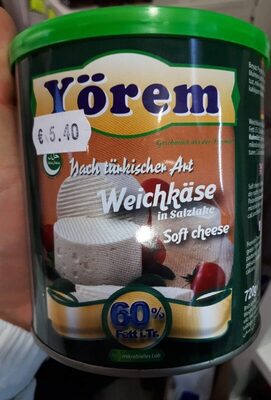 Yörem fromage doux au lait de vache