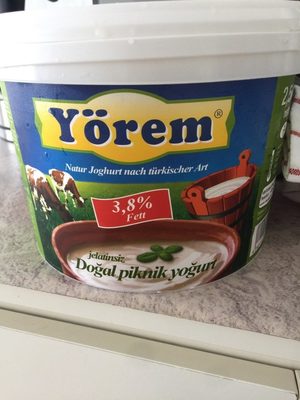 Dogal piknik yogurt