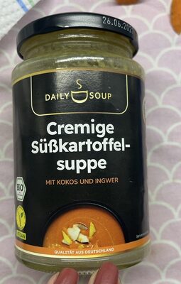 Cremige Süßkartoffelsuppe