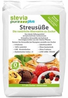 Stevia Kristalline Streusüße