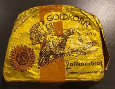 Goldkorn Vollkornbrot mit Sonnenblumenkernen