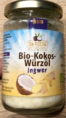 Bio-Kokos-Würzöl Ingwer