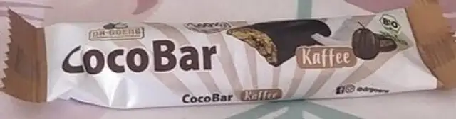Cocobar nutrition facts table