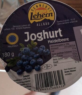 Heidelbeere Joghurt