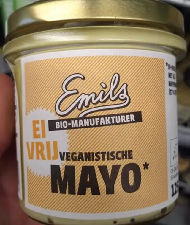 Vegane Mayo front packaging