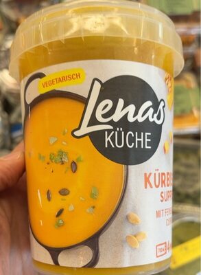Kürbis suppe mit feinem curry