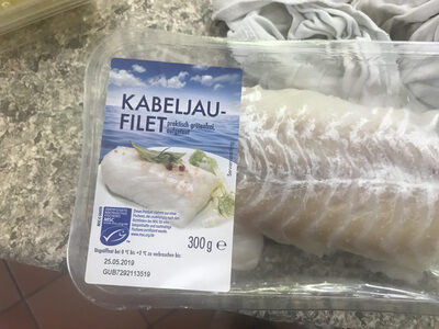 Kabeljau-Filet