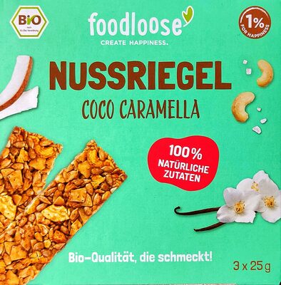 Bio-Nussriegel - Coco Caramella