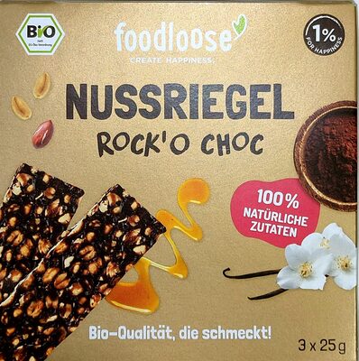 Bio-Nussriegel - Rock'o Choc