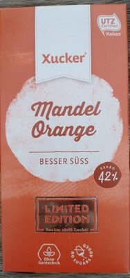 Mandel Orange front packaging
