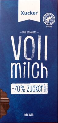 Vollmilch Schokolade front packaging