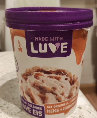 Eis Keks Und Karamell front packaging