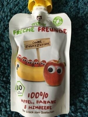Freche Freunde Apfel, Banane & Himbeere