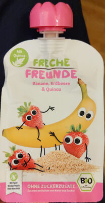 Freche Freunde Banane, Erdbeere & Quinoa