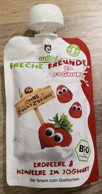 Freche Freunde im Joghurt