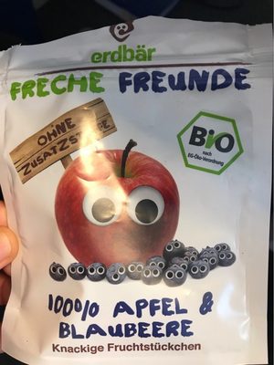 Apfel & Blaubeere Fruchtchips